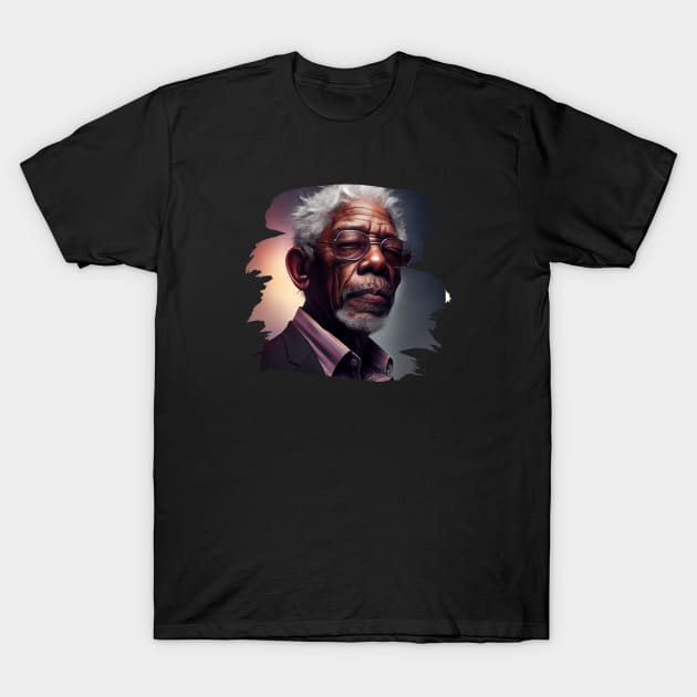 Morgan Freeman T-Shirt by Pixy Official